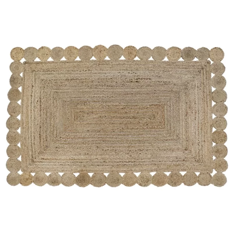 Carpet DKD Home Decor Jute Brown 200 x 290 x 1 cm