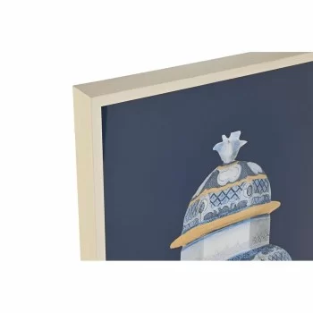 Painting DKD Home Decor 53,5 x 3 x 103,8 cm Vase Oriental... 2