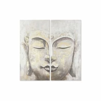 Set of 2 pictures DKD Home Decor Buddha Oriental (120 x...