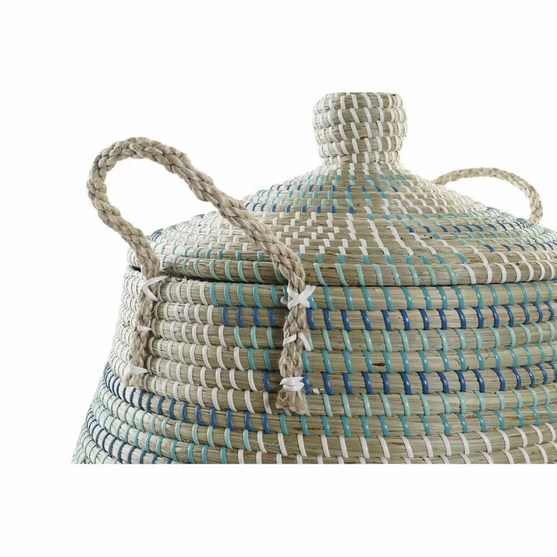 Basket set DKD Home Decor Tropical (46 x 46 x...