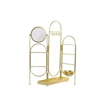 Jewellery Stand DKD Home Decor Mirror Metal (45 x 10,5 x...