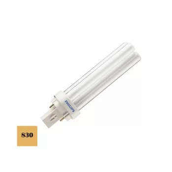 Fluorescent bulb Philips lynx d White B 26 W 1800 Lm 2