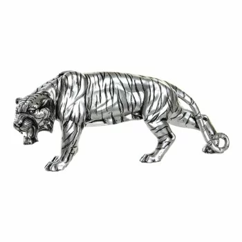 Decorative Figure DKD Home Decor Silver Colonial Tiger 31...