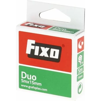 Double Sided Tape Fixo 15 mm x 5 m (10 Units) 2