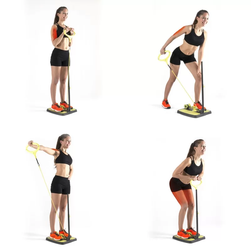 Buttocks & Legs Fitness Platform with Exercise...