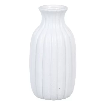 Vase 16,5 x 16,5 x 32 cm Ceramic White