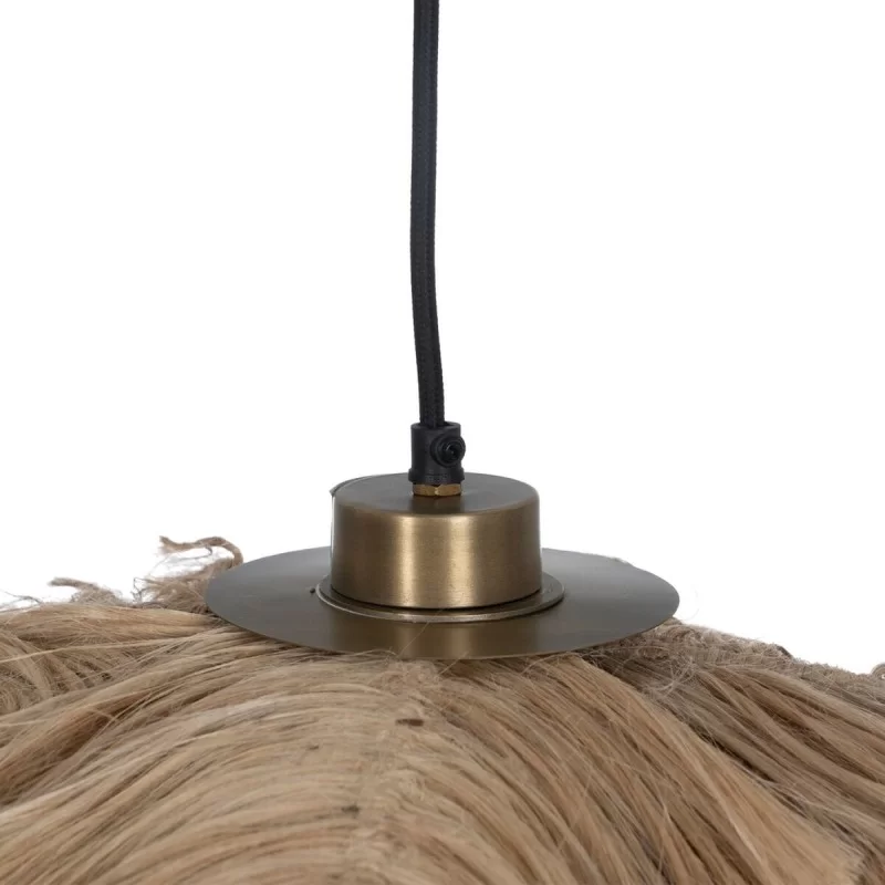 Ceiling Light Golden Natural Iron 220-240 V 70...