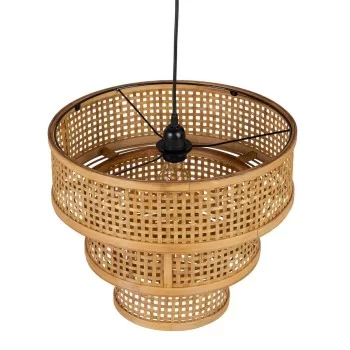Ceiling Light Natural Bamboo 40 x 40 x 34 cm 2