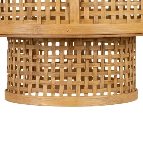Ceiling Light Natural Bamboo 40 x 40 x 34 cm