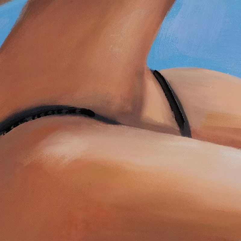 Painting 70 x 3,5 x 100 cm Canvas polystyrene