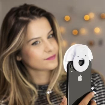Rechargeable Selfie Ring Light Instahoop InnovaGoods 2