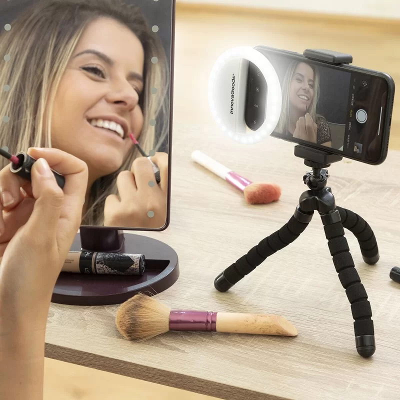 Rechargeable Selfie Ring Light Instahoop...