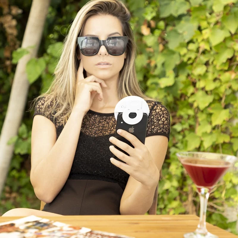 Rechargeable Selfie Ring Light Instahoop...