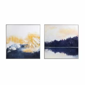 Painting DKD Home Decor Abstract 80 x 3 x 80 cm Modern (2...