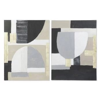 Painting DKD Home Decor 90 x 2,4 x 120 cm Abstract...