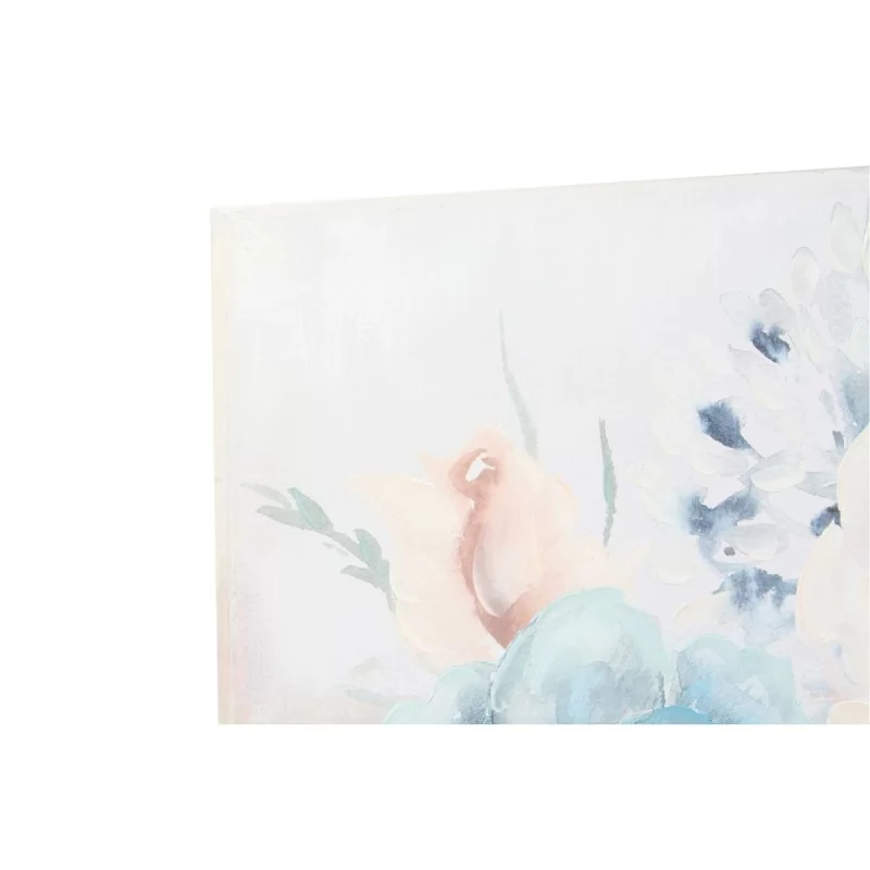 Painting DKD Home Decor 80 x 3 x 80 cm Flowers...