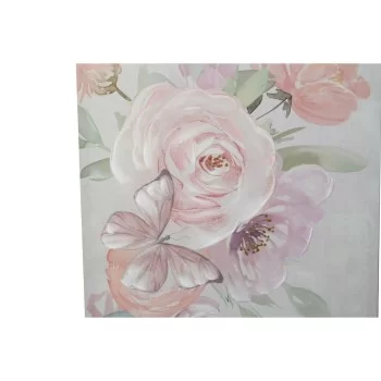 Painting DKD Home Decor 120 x 3 x 60 cm Flowers Shabby... 2