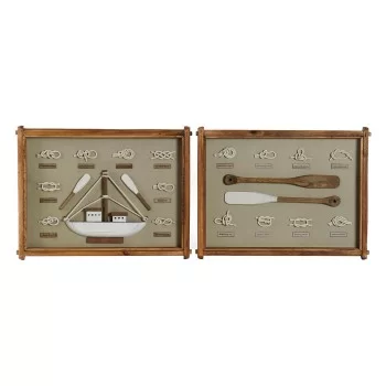 Painting DKD Home Decor 59 x 4 x 45 cm Knot Mediterranean...