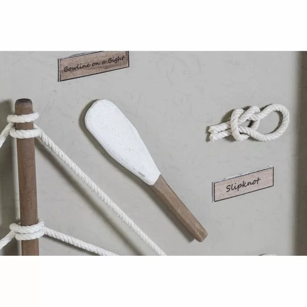 Painting DKD Home Decor 59 x 4 x 45 cm Knot Mediterranean (2 Units)