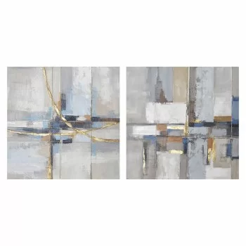 Painting DKD Home Decor Abstract 100 x 3 x 100 cm Urban...