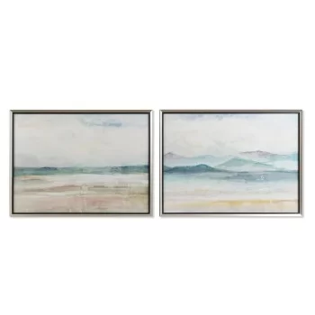 Painting DKD Home Decor 80 x 3,5 x 60 cm Moutain Modern...