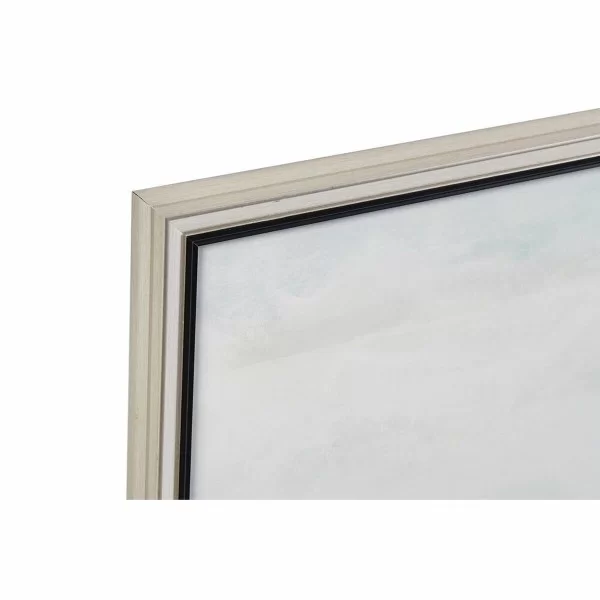 Painting DKD Home Decor 80 x 3,5 x 60 cm Moutain Modern (2 Units)