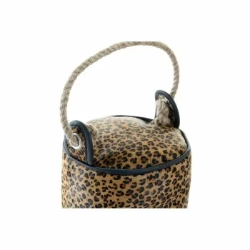 Door stop DKD Home Decor Leopard 19 x 19 x 19 cm 2
