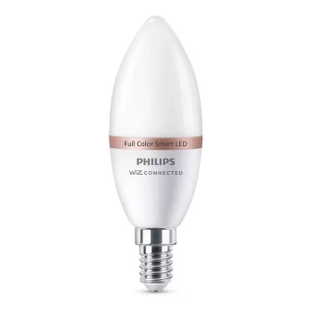 LED lamp Philips Wiz Full Colors F 40 W 4,9 W E14 470 lm...