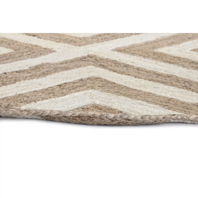 Carpet DKD Home Decor Scandi White Light brown...
