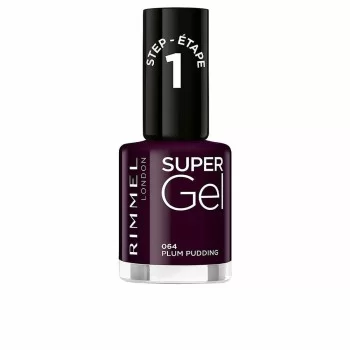 Nail polish Rimmel London Super Gel Plum Pudding Nº 064...