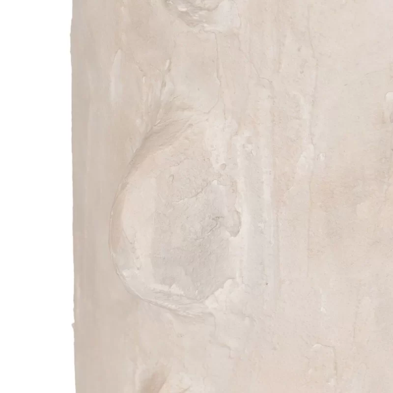 Vase White Ceramic 22 x 15 x 41 cm