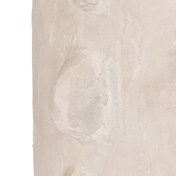 Vase White Ceramic 22 x 15 x 41 cm