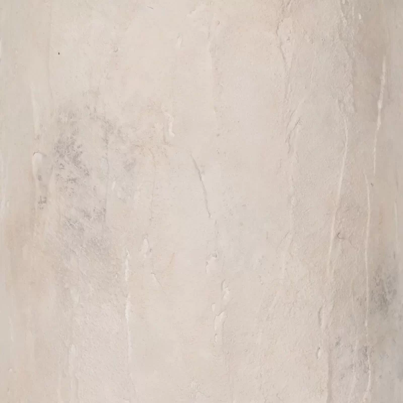 Vase White Ceramic 22 x 15 x 41 cm