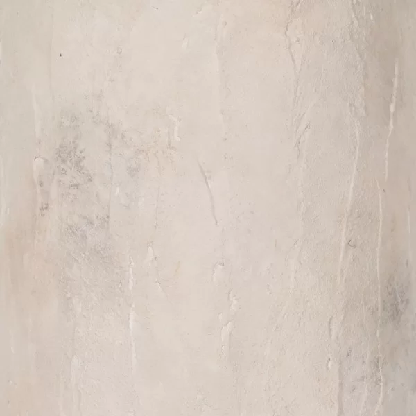 Vase White Ceramic 22 x 15 x 41 cm