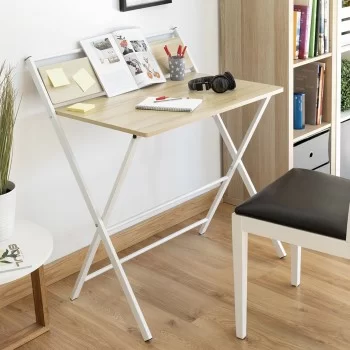 Folding Desk with Shelf Tablezy InnovaGoods 2