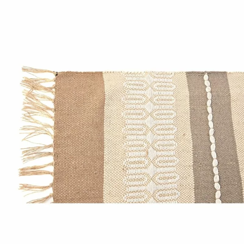 Carpet DKD Home Decor Brown Polyester Cotton...