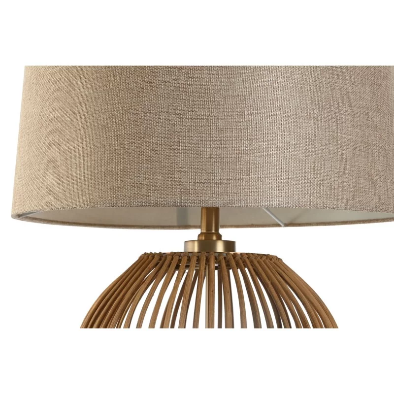 Desk lamp Home ESPRIT Brown Beige Golden...