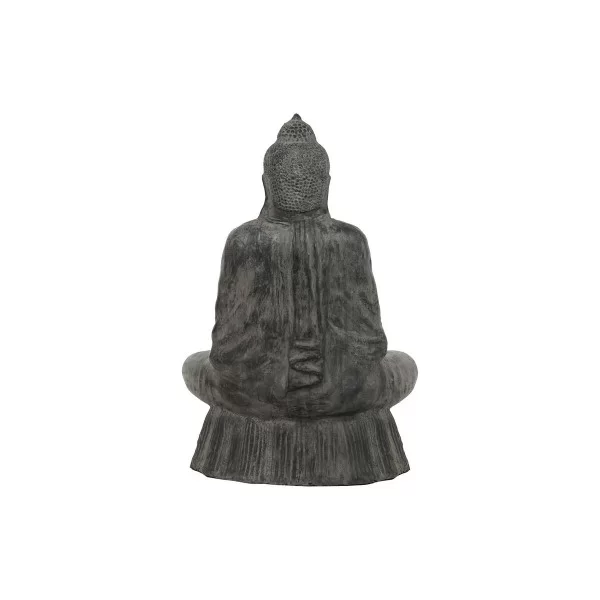 Decorative Figure Home ESPRIT Grey Buddha 67 x 50 x 95 cm