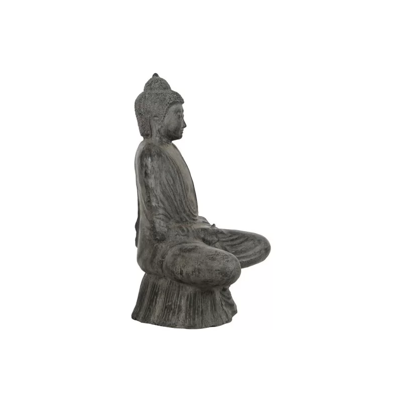 Decorative Figure Home ESPRIT Grey Buddha 67 x...