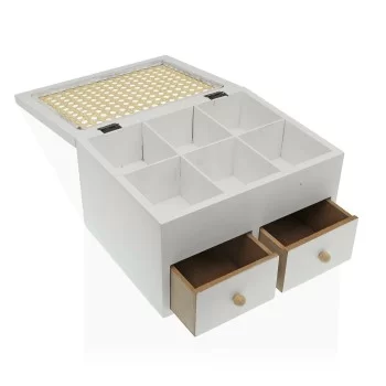 Jewelry box Versa White (18 x 13,5 x 23 cm) 2