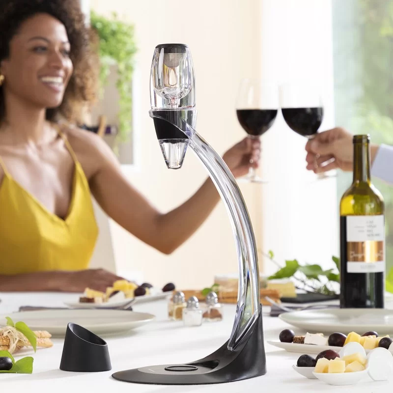 Professional Wine Aerator with Tower Stand and...