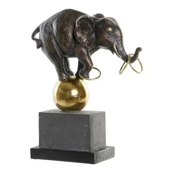 Decorative Figure DKD Home Decor Metal Resin Elephant (31...