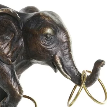 Decorative Figure DKD Home Decor Metal Resin Elephant (31... 2
