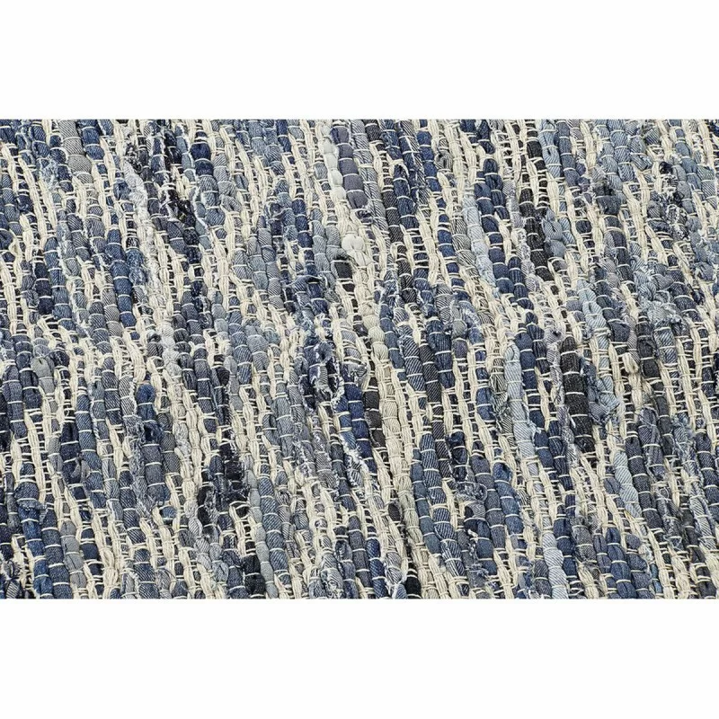 Carpet DKD Home Decor Blue White (120 x 180 x 1...