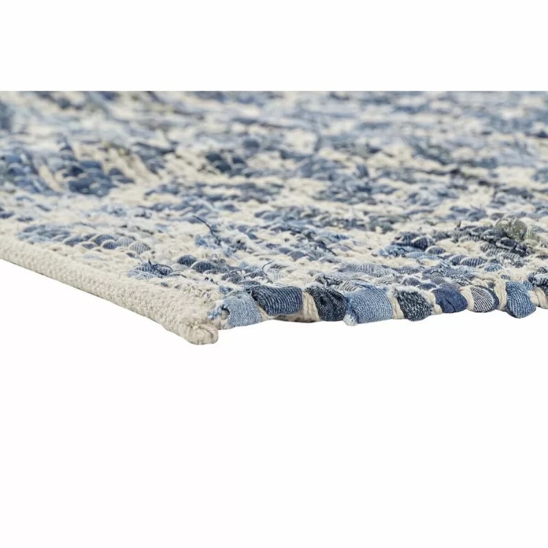 Carpet DKD Home Decor Blue White (120 x 180 x 1...