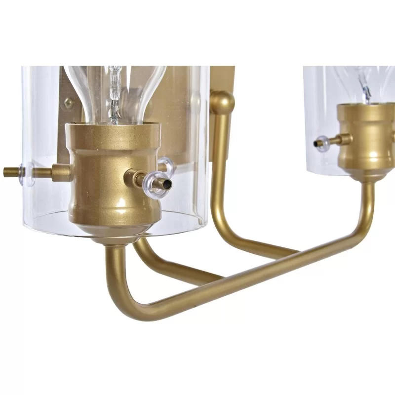 Wall Lamp DKD Home Decor Crystal Golden Metal...