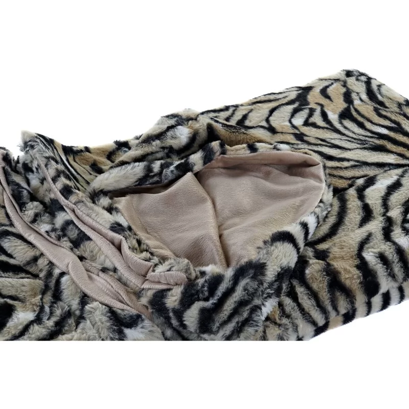 Blanket DKD Home Decor Wild 150 x 200 x 2 cm...