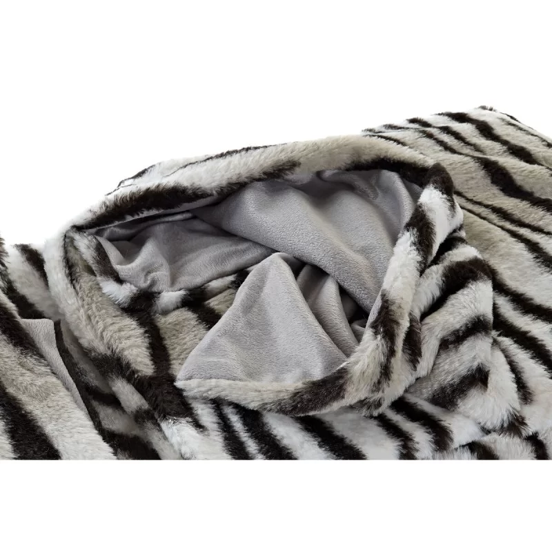 Blanket DKD Home Decor Wild 130 x 170 x 2 cm...