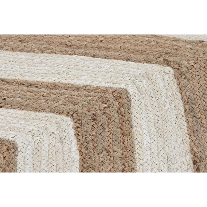 Carpet DKD Home Decor Scandi White Light brown...