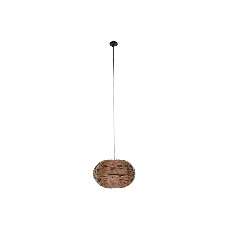 Ceiling Light DKD Home Decor 48 x 48 x 31 cm Brown Rattan 50 W